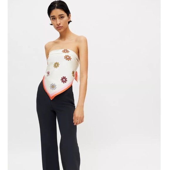 Urban Outfitters-Flutter Printed Bandana - Picture 3 of 5